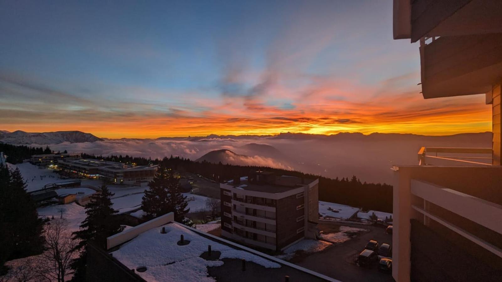 شقة Chamrousse 1750 Roche Beranger 50M2 4-6Pers Vue Panoramique المظهر الخارجي الصورة